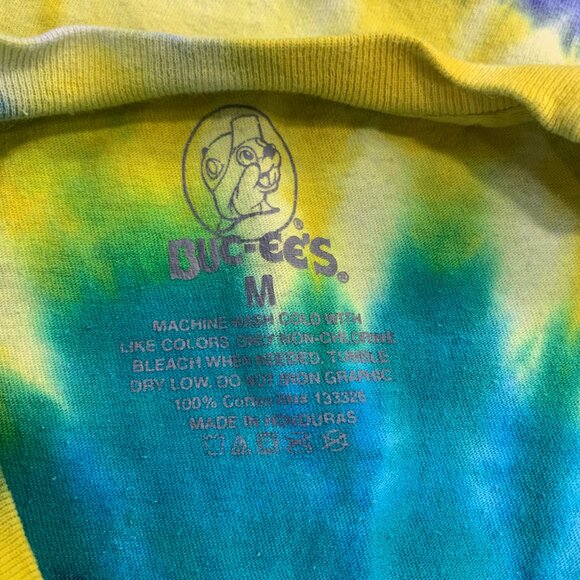 Buc-ees Tie-Dyed Band-Inspired Graphic Tee | Unisex Medium - Picture 3 of 6